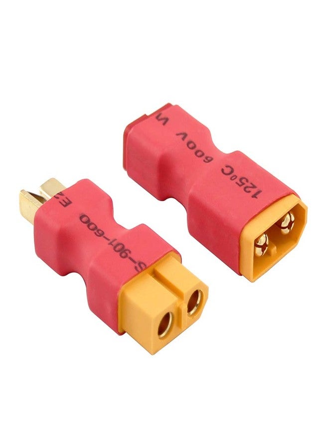 OliRC 4pcs No Wires Connector: XT60 XT-60 to T-Plug Style Male Female Connector Adapter(C17-4) - Image 4